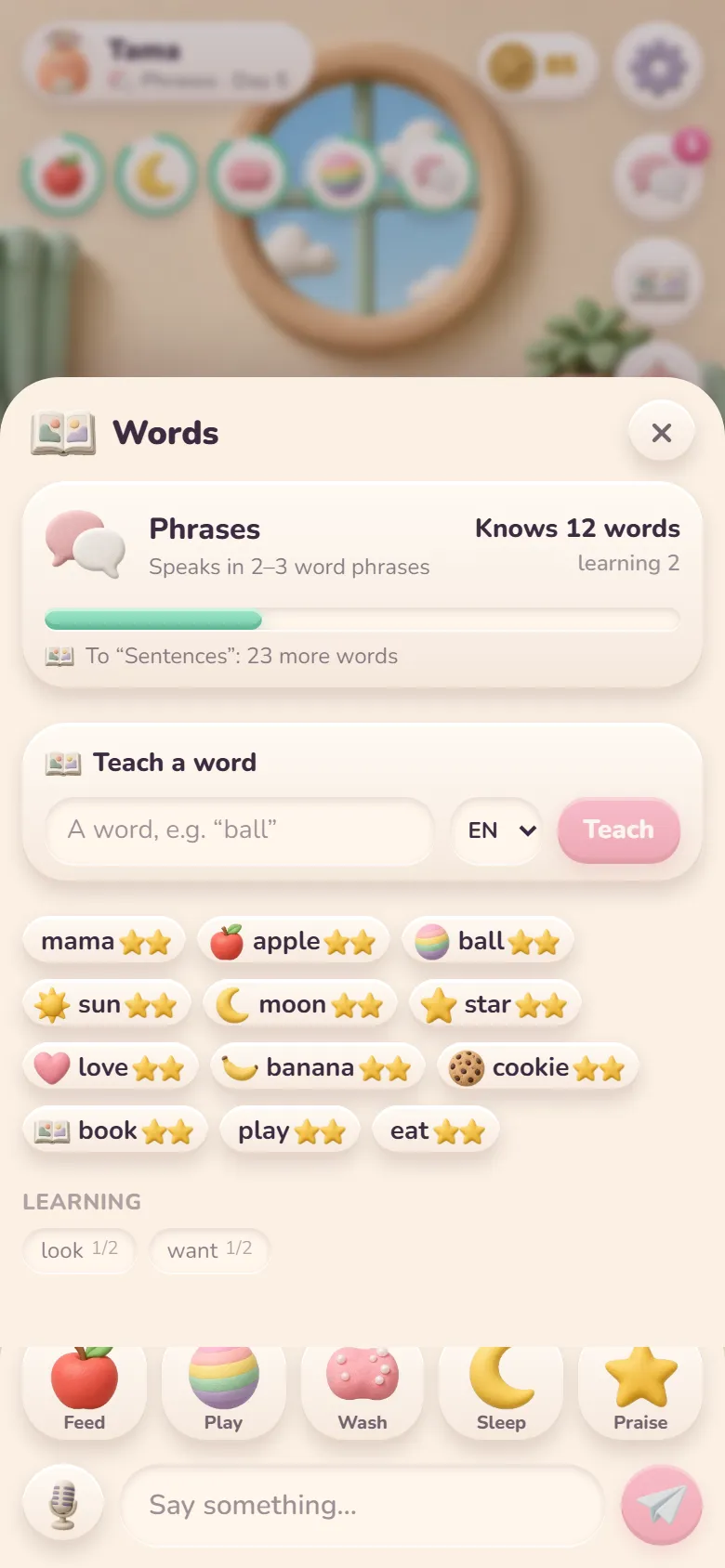 The words your pet knows